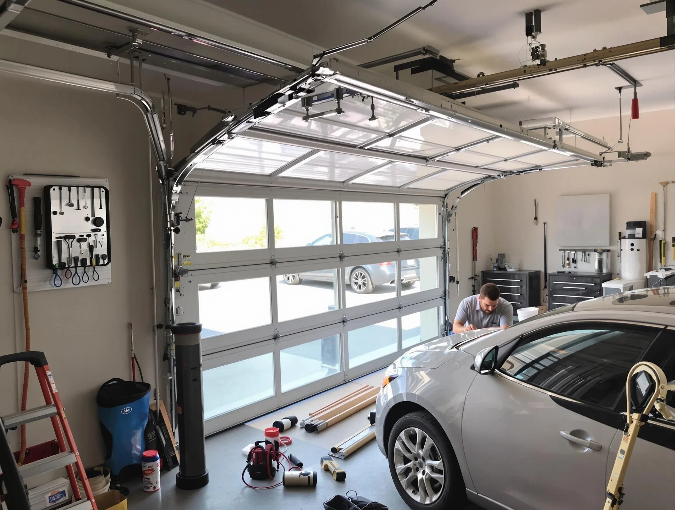 Garage door noise reduction service by Kirtland AFB Garage Door Repair in Kirtland AFB