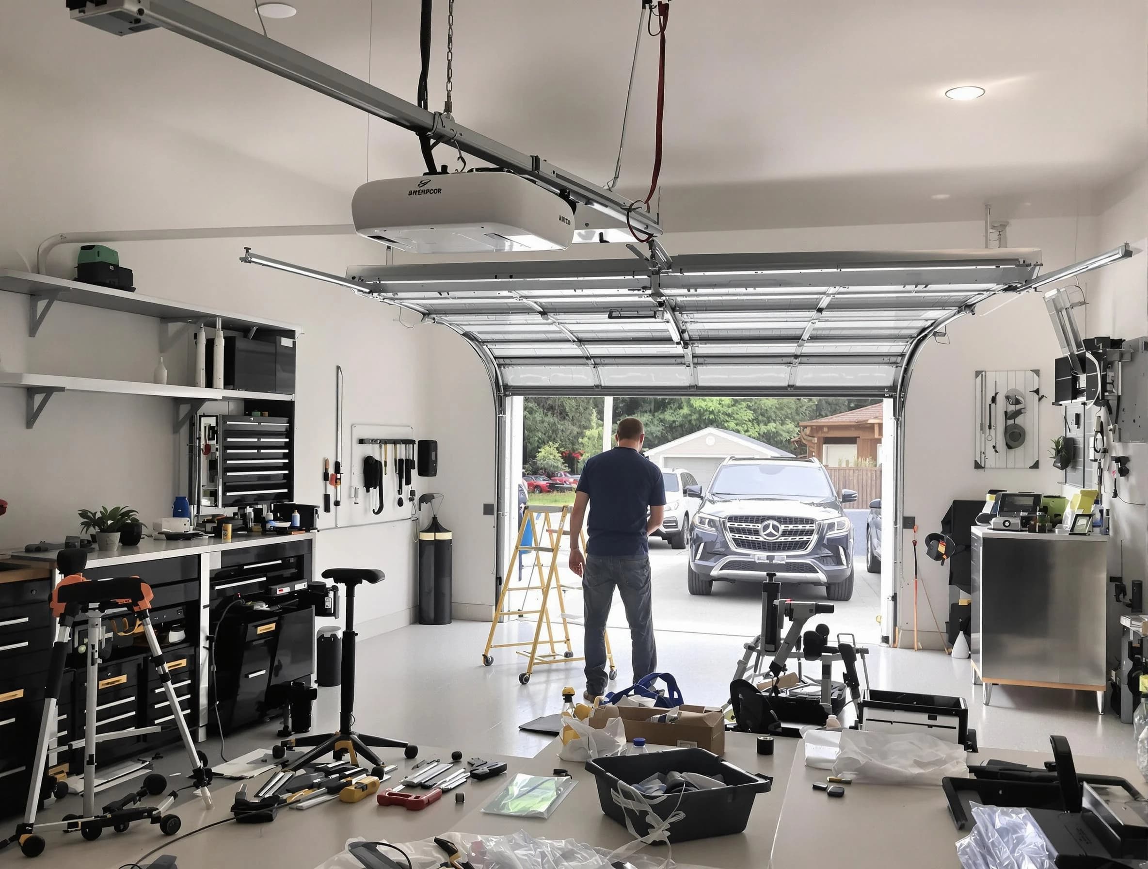 Garage door opener installation by Kirtland AFB Garage Door Repair in Kirtland AFB