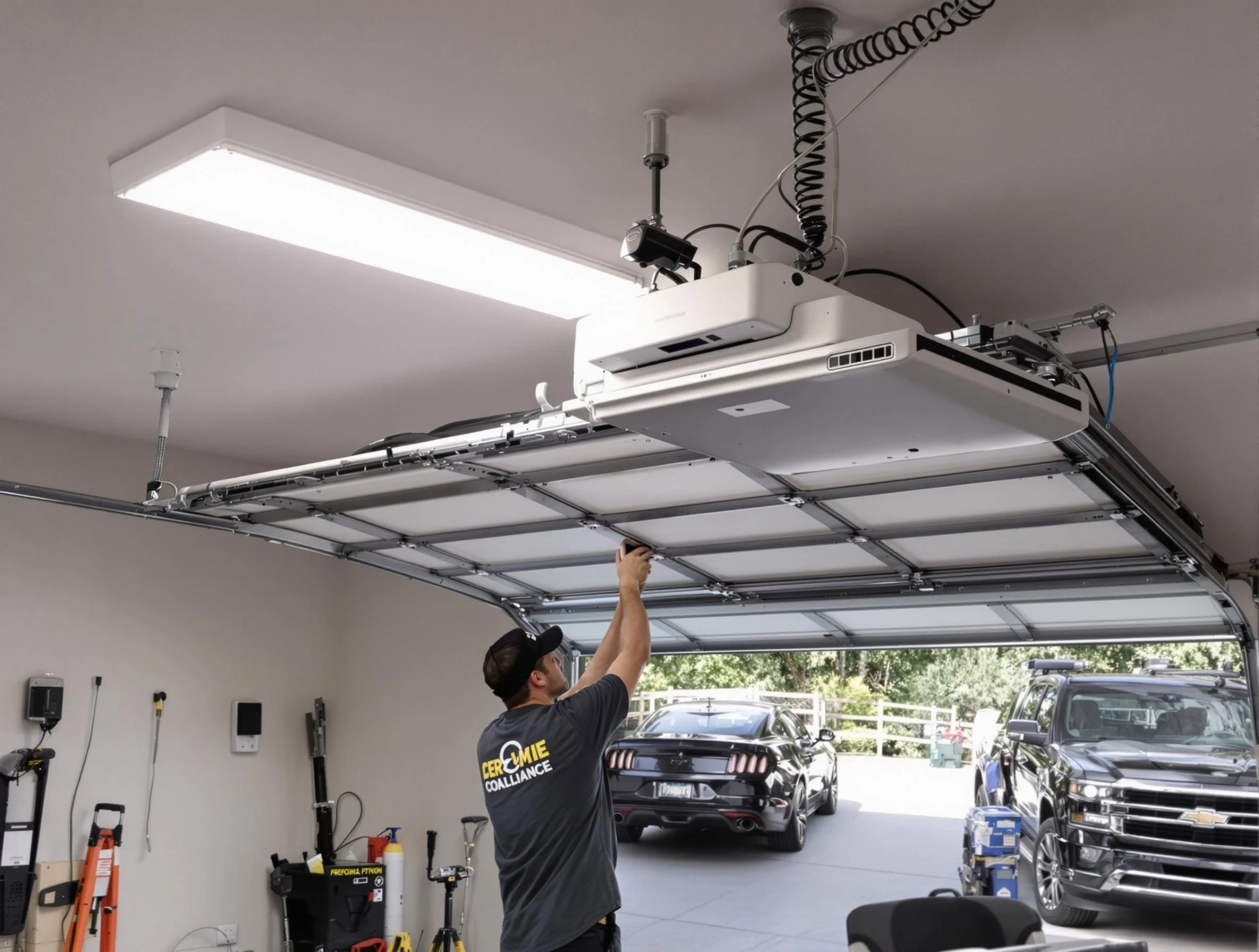 Garage Door Opener Installation in Kirtland AFB