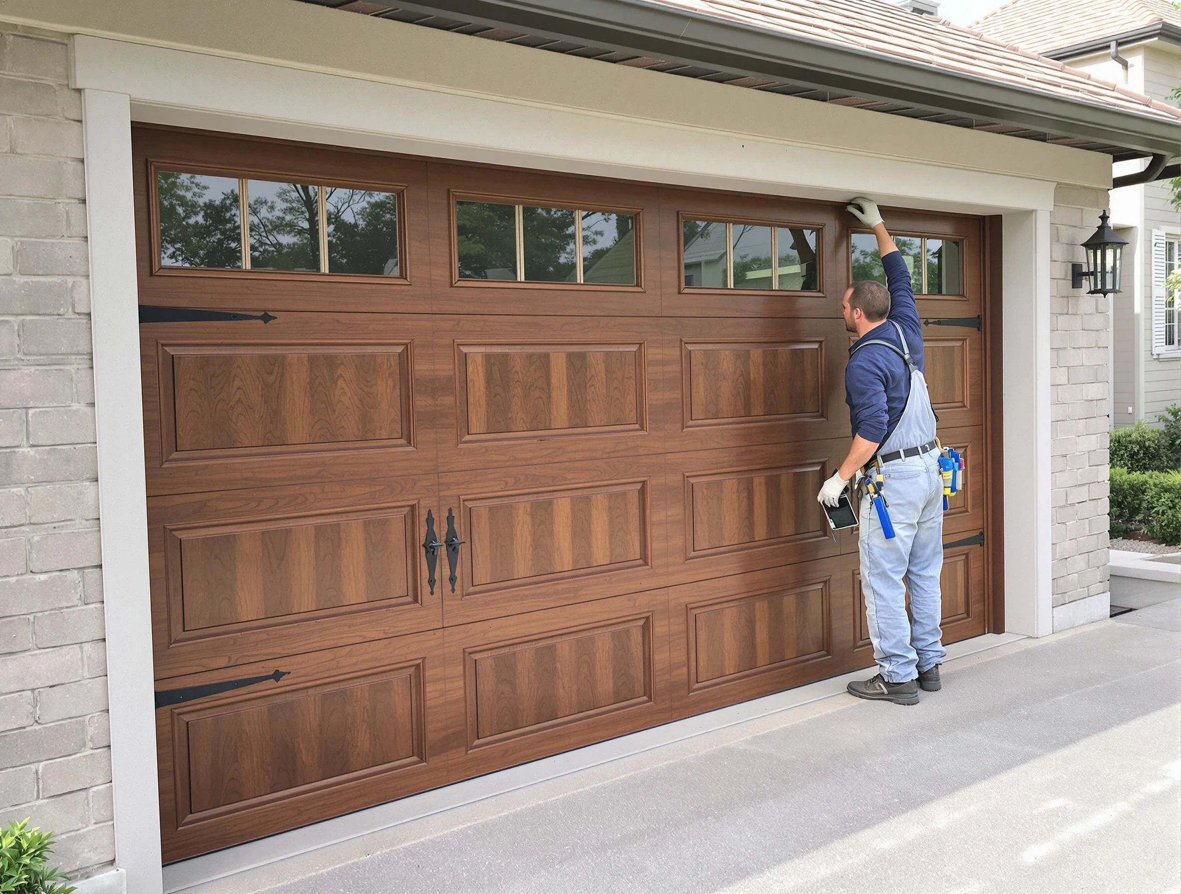 Custom garage door showcase by Kirtland AFB Garage Door Repair in Kirtland AFB