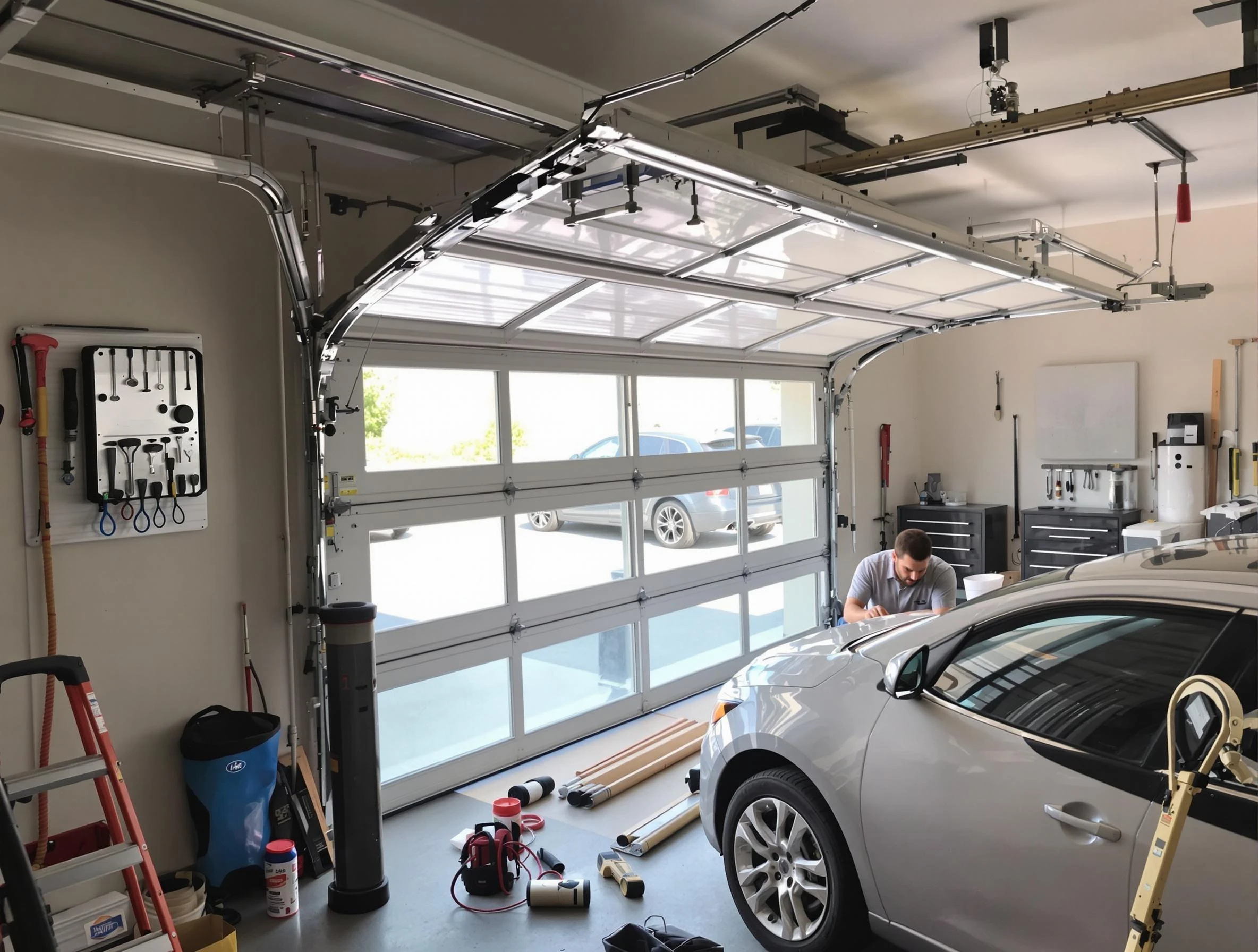 Garage door noise reduction service by Kirtland AFB Garage Door Repair in Kirtland AFB